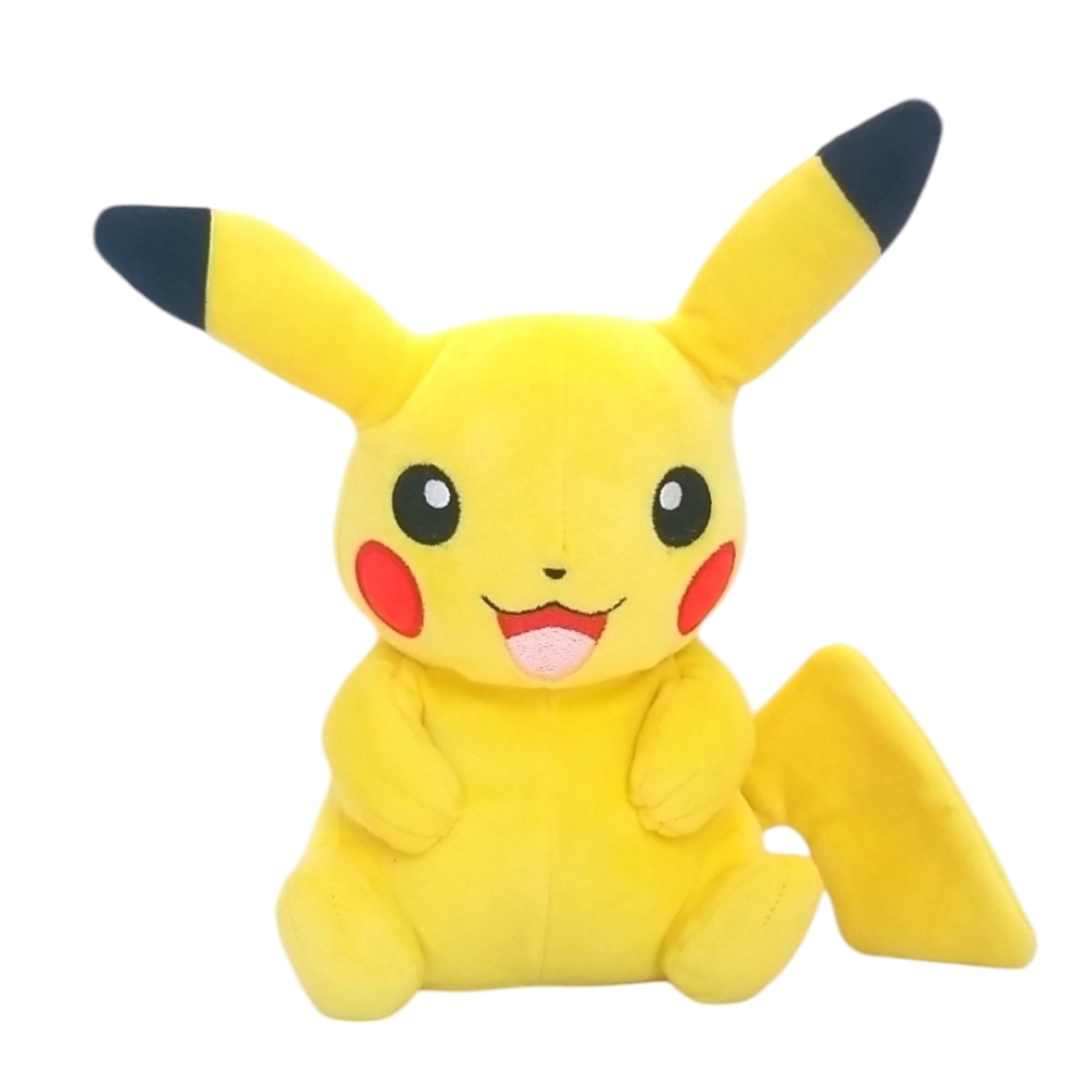 Pokemon Open Mouth Smiling Pikachu Plush Toy